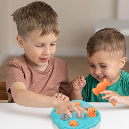 Whack-A-Mole Game Cake Shape | Whack Mole Game for Toddler | Toy for 3 Years Old & Up | Whack-A-Mole Hammering Pounding Toy