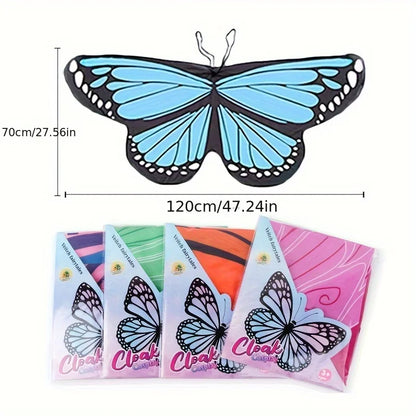Toddler-Kids Butterfly-Wings-Costume Role Play Toy for Girls Boys ,Festival Party Outdoor Activities,Dress-Up Halloween Gifts