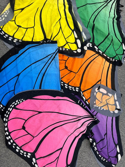 Toddler-Kids Butterfly-Wings-Costume Role Play Toy for Girls Boys ,Festival Party Outdoor Activities,Dress-Up Halloween Gifts