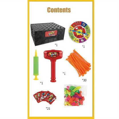 Multiplayer Balloon Explosion  Board Game Funny Toy for Festivals and Parties - Fun and Interactive Easter Gift,boy&girl match