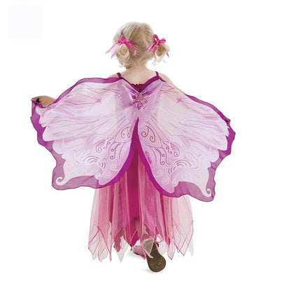 Toddler-Kids Butterfly-Wings-Costume Role Play Toy for Girls Boys ,Festival Party Outdoor Activities,Dress-Up Halloween Gifts