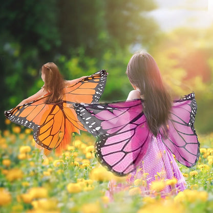Toddler-Kids Butterfly-Wings-Costume Role Play Toy for Girls Boys ,Festival Party Outdoor Activities,Dress-Up Halloween Gifts