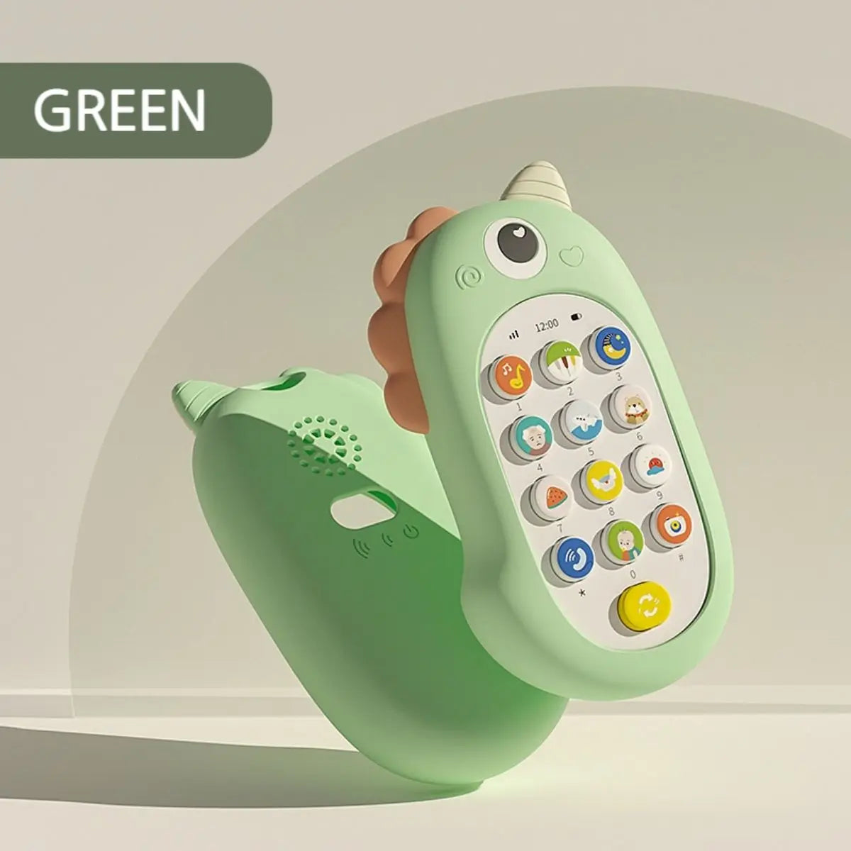Unicorn Silicone Musical Baby Phone Toy for Toddlers 1-3, 13 Functions, 6-12M Babies, Educational Learning Developmental gift