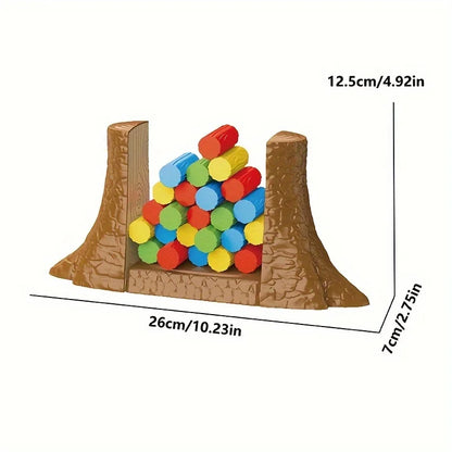 Squirrel Stacking Game for Youngsters - Tower Building Challenge toy:Interactive Family & Multiplayer Fun, Party supplie gift