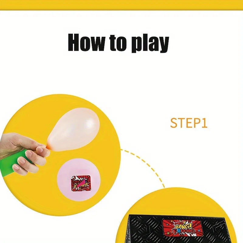 Multiplayer Balloon Explosion  Board Game Funny Toy for Festivals and Parties - Fun and Interactive Easter Gift,boy&girl match