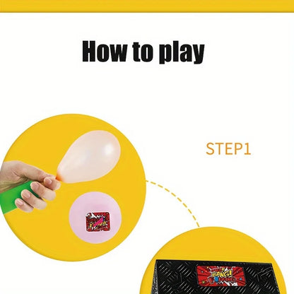 Multiplayer Balloon Explosion  Board Game Funny Toy for Festivals and Parties - Fun and Interactive Easter Gift,boy&girl match