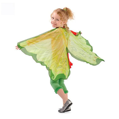 Toddler-Kids Butterfly-Wings-Costume Role Play Toy for Girls Boys ,Festival Party Outdoor Activities,Dress-Up Halloween Gifts
