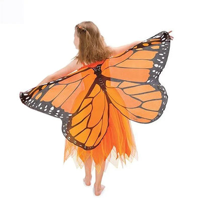 Toddler-Kids Butterfly-Wings-Costume Role Play Toy for Girls Boys ,Festival Party Outdoor Activities,Dress-Up Halloween Gifts