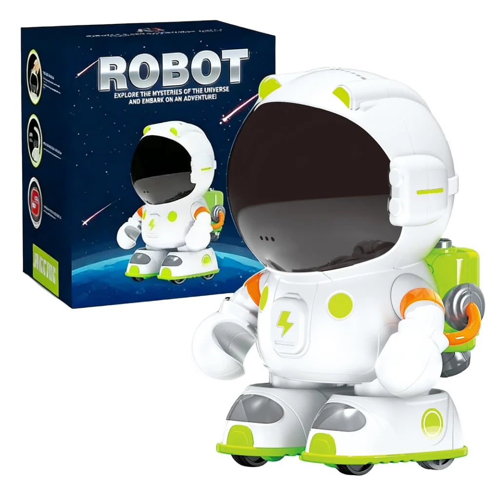 Interactive Smart Robot Toy for, Rechargeable Talking Toy with Touch Sense, Voice Control, Record, Dance & Sing, Birthday Gift